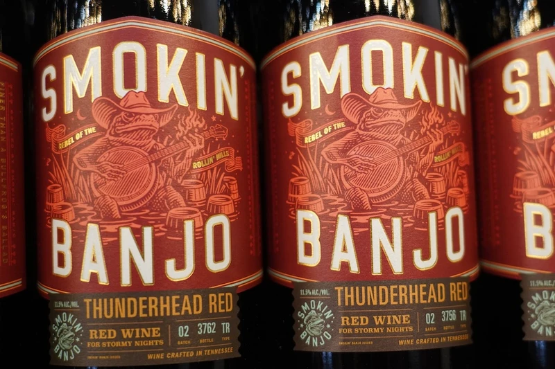 smokin banjo wines